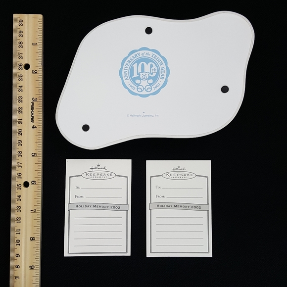 Hollyday Hill 2002 Snow Hill And Bear Set - Picture 11 of 14